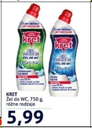 kret Biel Higiena Classic Żel do WC 750 g