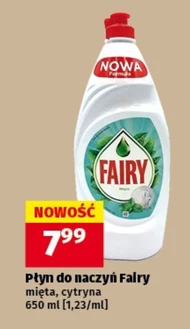 Fairy Skóra Wrażliwa Tea Tree & Mint Płyn Do Mycia Naczyń, Delikatny Dla Skóry 650 ML