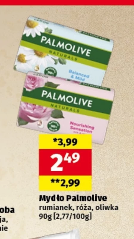 Palmolive Naturals Nourishing Sensation Mydło toaletowe 90 g