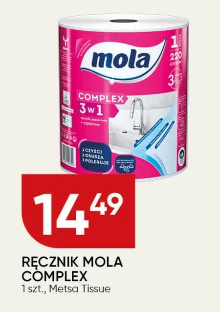 Mola Complex 3w1 Ręcznik papierowy