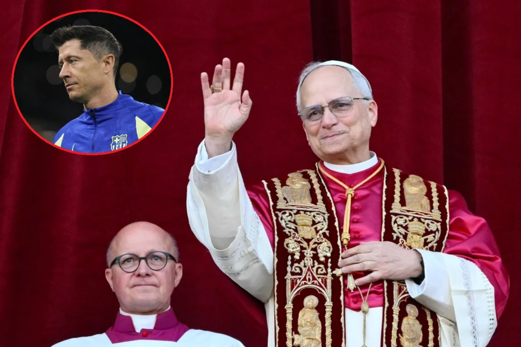Lewandowski, Leon XIV JOSE BRETONNurPhotoNurPhoto via AFP Lewandowski, Leon XIV JOSE BRETONNurPhotoNurPhoto via AFP