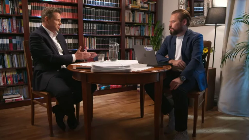 Rozmowa Rafała Trzaskowskiego i Krzysztofa Stanowskiego Rozmowa Rafała Trzaskowskiego i Krzysztofa Stanowskiego