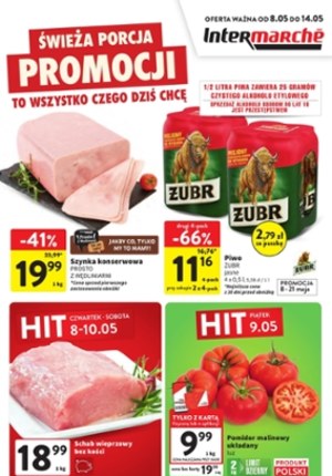 Gazetka promocyjna Intermarche Super, ważna od 08.05.2025 do 14.05.2025.