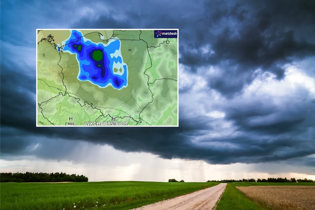 Piątek będzie chłodny, ale w wielu miejscach również deszczowy. W nocy opady staną się znacznie silniejsze Piątek będzie chłodny, ale w wielu miejscach również deszczowy. W nocy opady staną się znacznie silniejsze