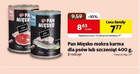 Karma dla psa Pan Mięsko