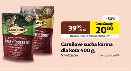 Karma dla kota carnilove