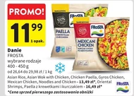 Danie mrożone Frosta