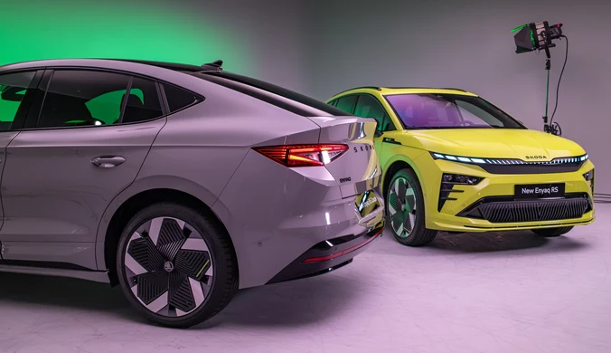 Nowa Skoda Enyaq RS potrafi jeszcze więcej.