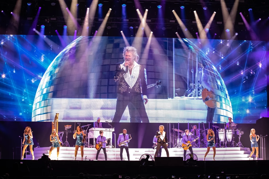 Rod Stewart i jego zespół