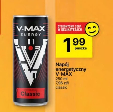 Napój energetyczny V-max