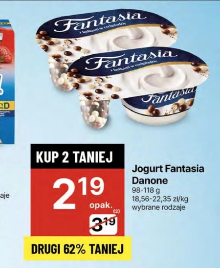 Fantasia Jogurt kremowy z kulkami w czekoladzie 100 g