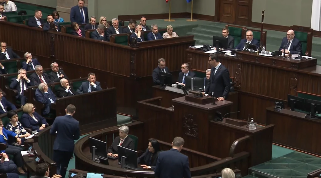 W Sejmie Konrad Frysztak zwrócił się do Jarosława Kaczyńskiego W Sejmie Konrad Frysztak zwrócił się do Jarosława Kaczyńskiego