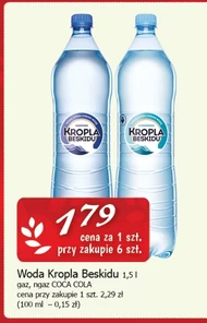 Woda Kropla beskidu