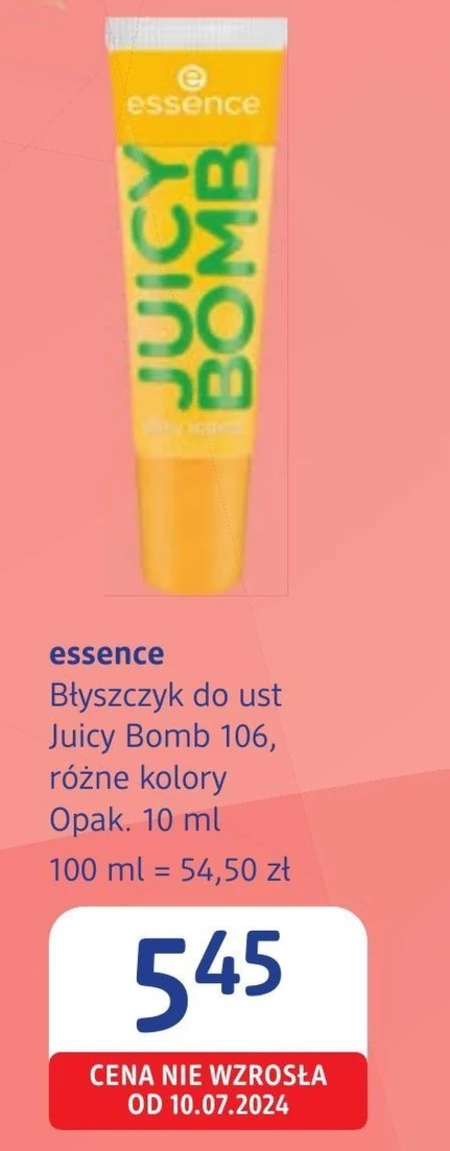 Błyszczyk do ust Essence