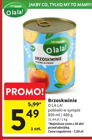 Brzoskwinie połówki O La La!