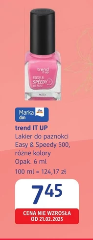 Lakier do paznokci trend IT UP