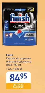 Kapsułki do zmywarki Finish