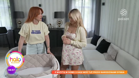 Z wizytą u Kasi Moś na chwilę przed porodem. Czy gwiazda jest już gotowa na nową rolę?