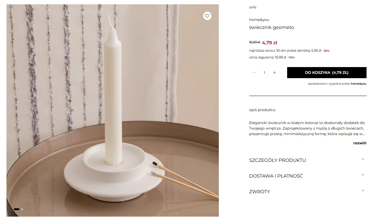 Promocje do -90% i oszczędność nawet 300 zł! Home&You kusi hitami na wyprzedaży