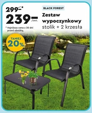 Zestaw wypoczynkowy w Biedronka Home