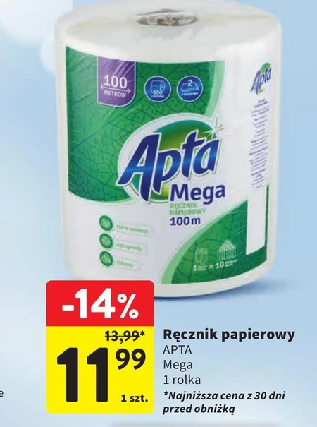 Ręcznik papierowy Apta