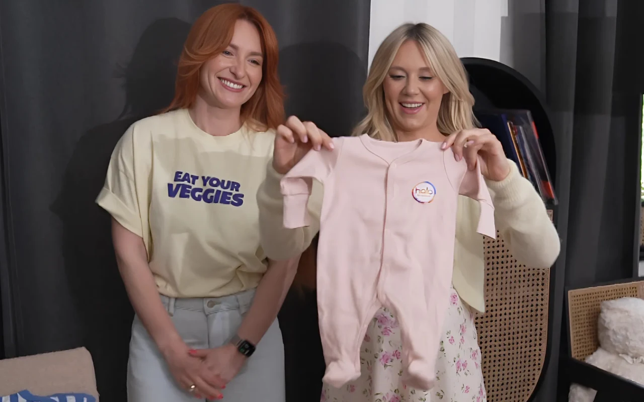 Kasia Moś dostała prezent od "halo tu polsat"