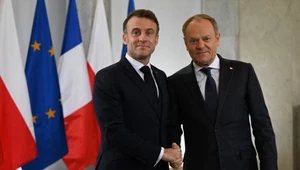 Emmanuel Macron i Donald Tusk