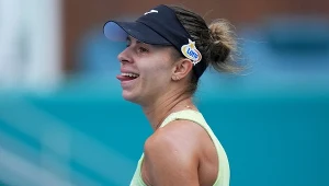 Aleksandrowa czekała, co zrobi Linette. 6:1 Polki na koniec, jest awans