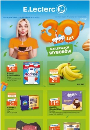 Gazetka promocyjna E.Leclerc, ważna od 13.05.2025 do 24.05.2025.