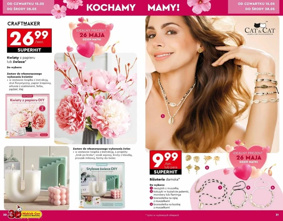 Prezenty na Dzień Matki w Biedronce!