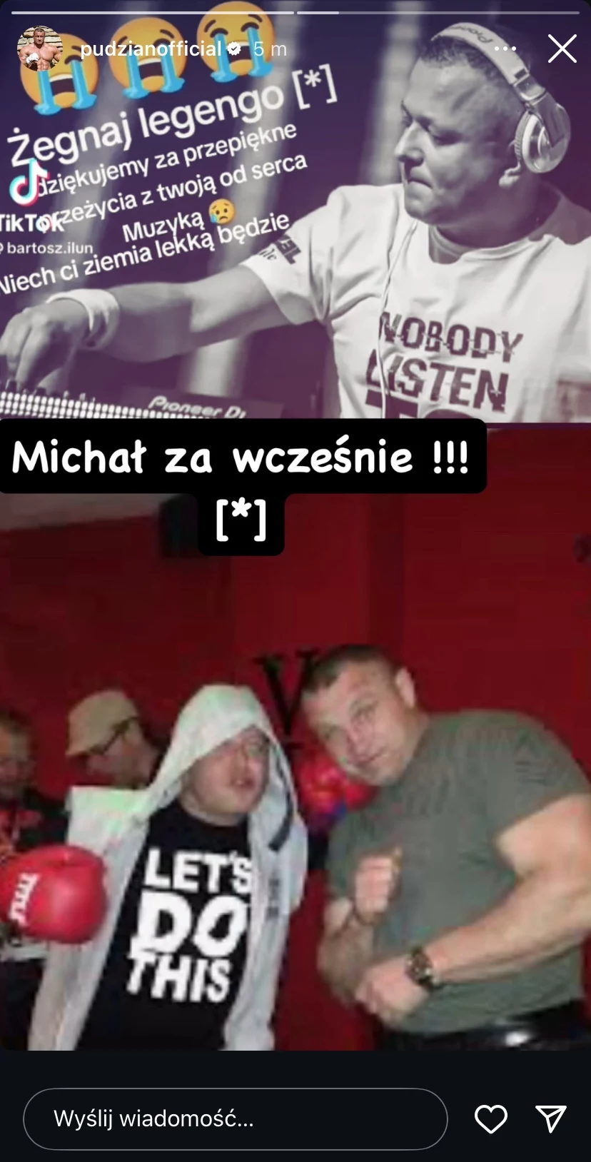 Mariusz Pudzianowski, DJ Hazel, foto. Instagram Mariusz Pudzianowski, DJ Hazel, foto. Instagram