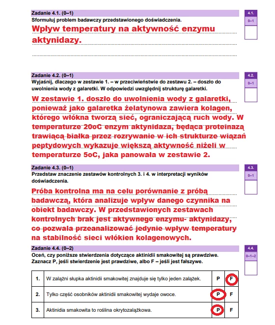 Matura 2025. Biologia, poziom rozszerzony. Arkusz CKE - strona 7