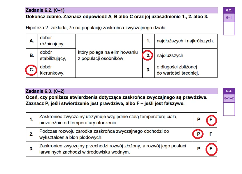 Matura 2025. Biologia, poziom rozszerzony. Arkusz CKE - strona 11