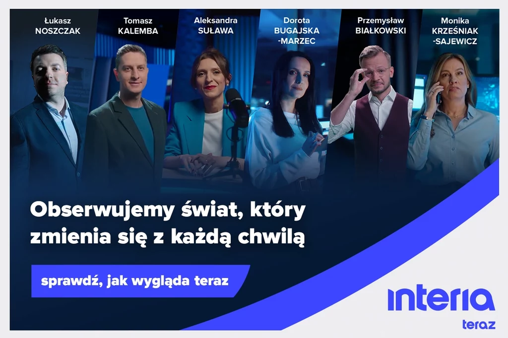 Interia błyskawicznie informuje o zmieniającym się świecie Interia błyskawicznie informuje o zmieniającym się świecie