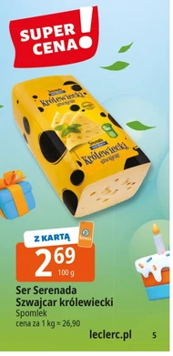 Serenada Ser żółty Królewiecki szwajcar