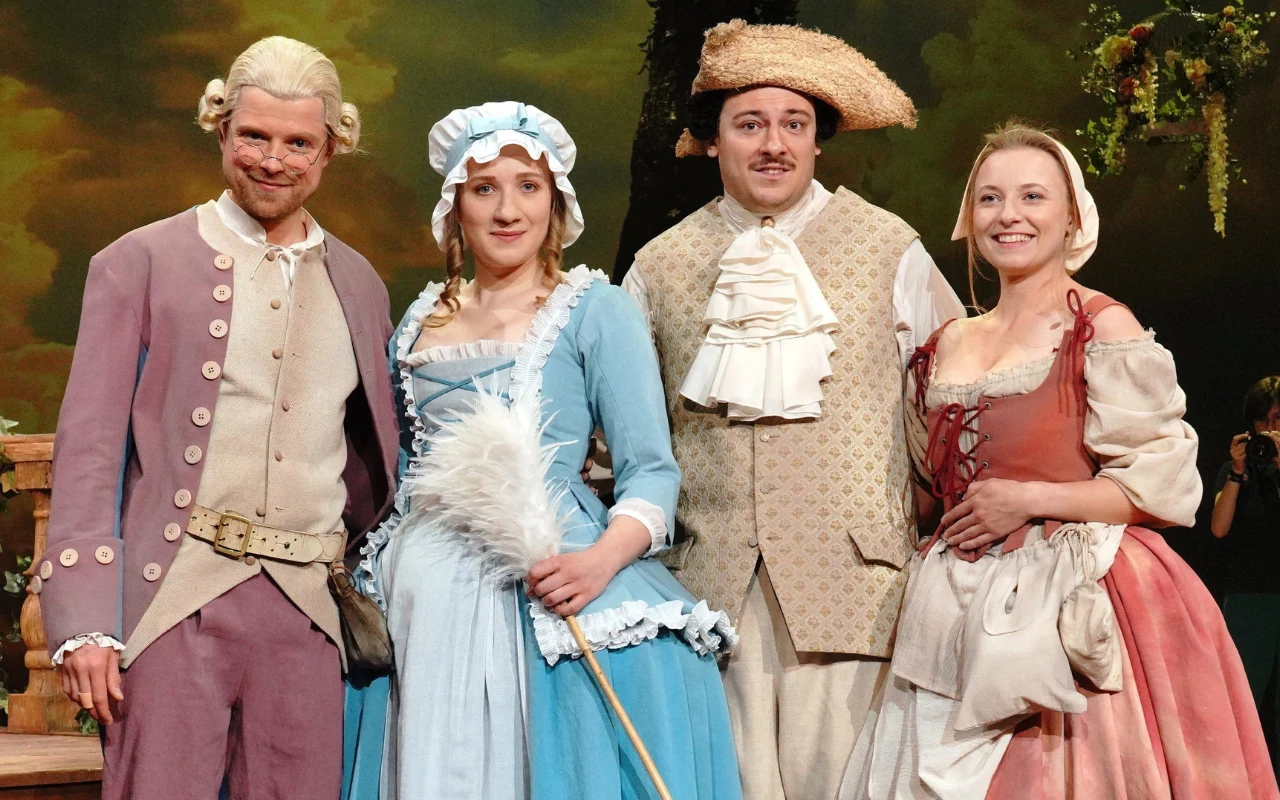 Pawel Krucz, Katarzyna Lis, Jakub Kordas i Dorota Bzdyla