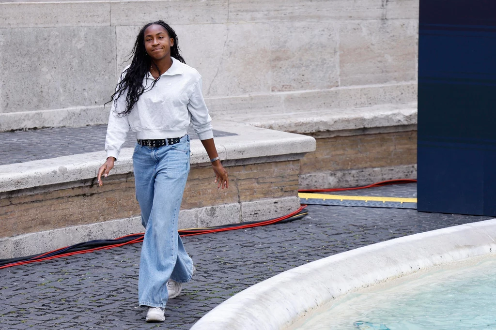 Coco Gauff w Rzymie Coco Gauff w Rzymie