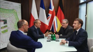 Premier z przywódcami w Rzeszowie. Wymowne zdjęcie Tuska