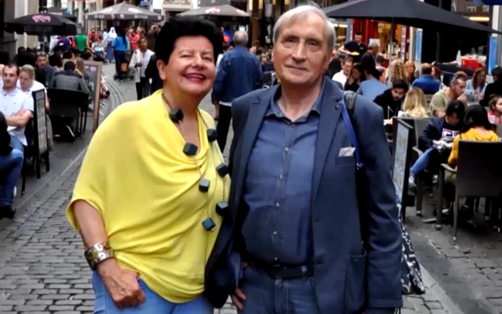 Joanna z mężem Bolesławem. Zdjęcie z archiwum prywatnego Joanny Senyszyn