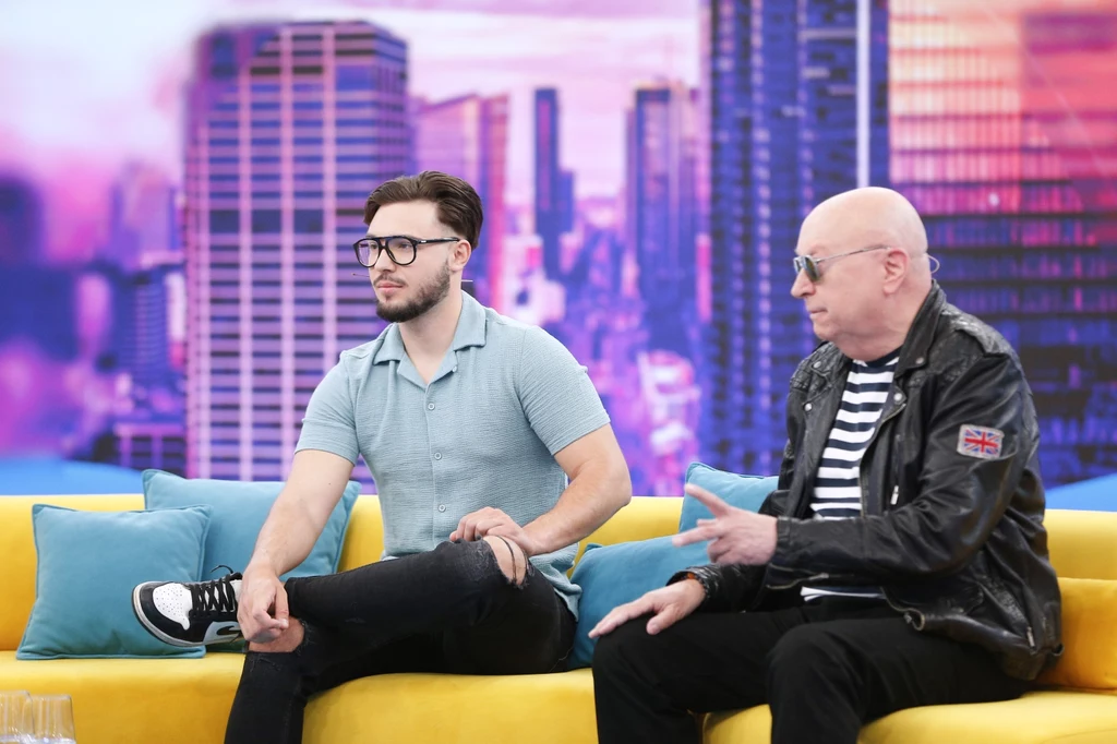 Leon Myszkowski i Marek Dutkiewicz w "halo, tu polsat" Leon Myszkowski i Marek Dutkiewicz w "halo, tu polsat"