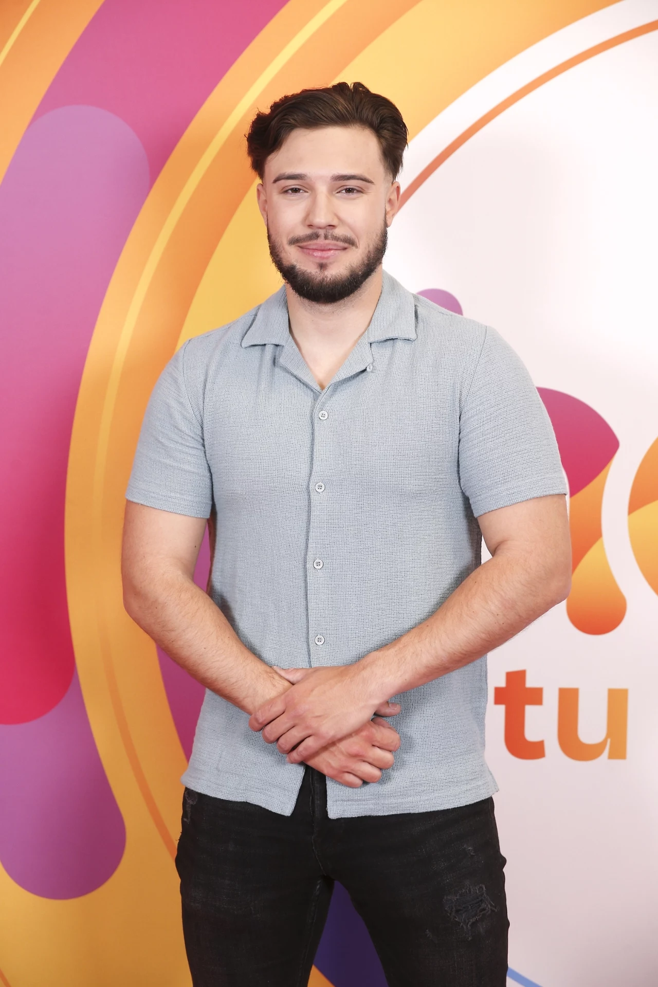 Leon Myszkowski w "halo tu polsat"