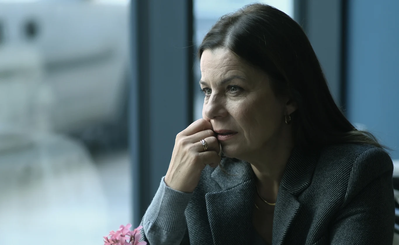 Agata Kulesza w serialu "Krew z krwi" Agata Kulesza w serialu "Krew z krwi"