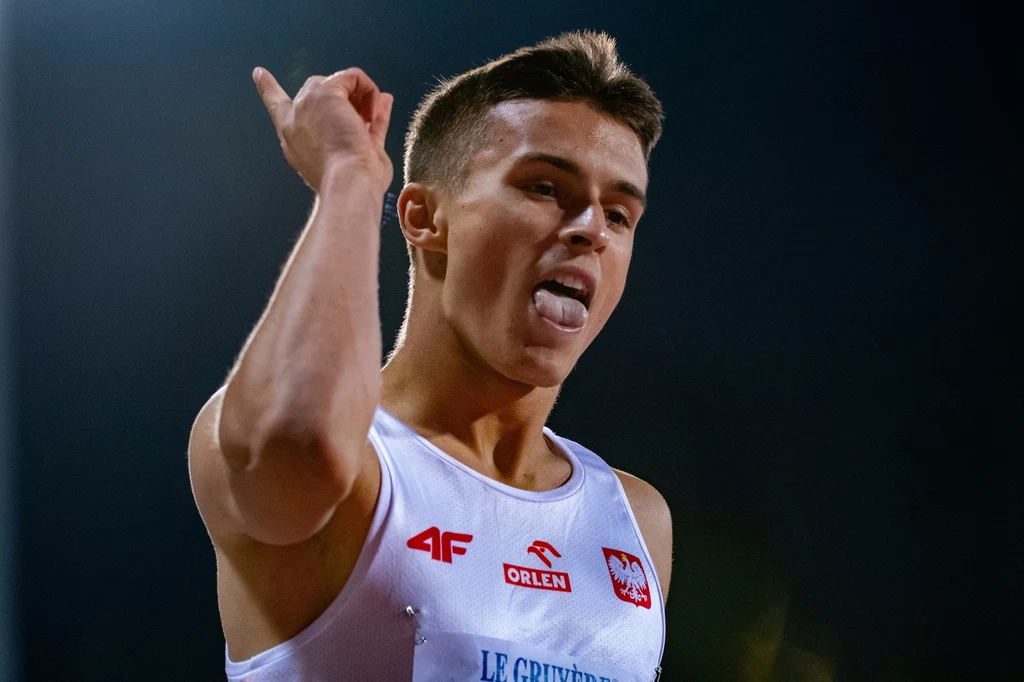 Marek Zakrzewski miał kończyć historyczny bieg sztafety mieszanej 4x100 metrów. I nie dostał pałeczki Marek Zakrzewski miał kończyć historyczny bieg sztafety mieszanej 4x100 metrów. I nie dostał pałeczki