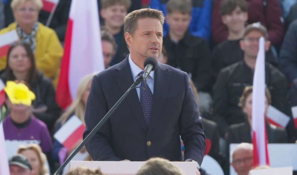 Wybory prezydenckie 2025. Wiec Rafała Trzaskowskiego w Bydgoszczy Wybory prezydenckie 2025. Wiec Rafała Trzaskowskiego w Bydgoszczy