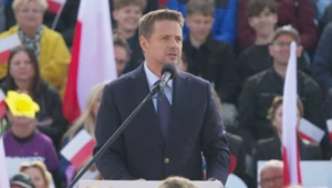 Wybory prezydenckie 2025. Wiec Rafała Trzaskowskiego w Bydgoszczy