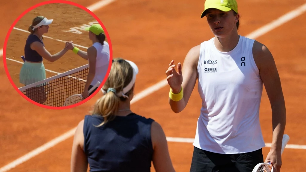 Iga Świątek, Danielle Collins, foto: x.com Iga Świątek, Danielle Collins, foto: x.com