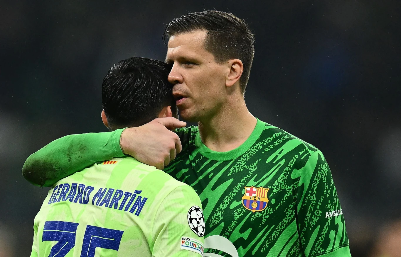 Gerard Martin i Wojciech Szczęsny