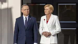 Andrzej Duda i Agata Kornhauser-Duda