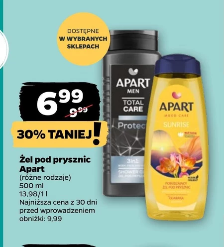 Żel pod prysznic Apart