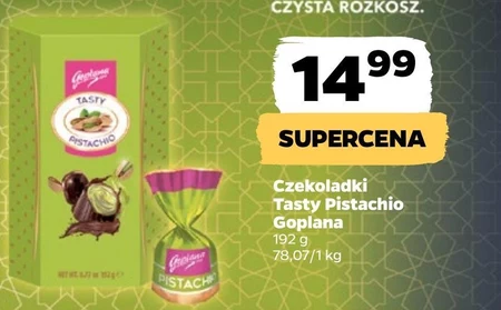 Шоколадні цукерки Goplana